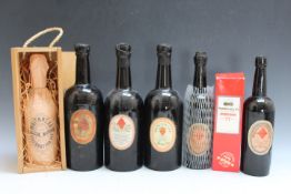 A COLLECTION OF ASSORTED CELEBRATION ALES TO INCLUDE A BASS KING'S ALE DATED FEBRUARY 22N 1902 (7)