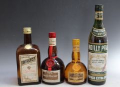 4 BOTTLES OF ASSORTED LIQUEURS ETC CONSISTING OF 1 BOTTLE OF TRIPLICE SECO, 1 Grand Marnier 500ml