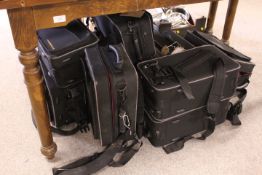 A COLLECTION OF TEN CASED JOHN PACKER CORNETS - SOME WITH FAULTS