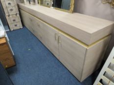 A PAIR OF LARGE MODERN SIDEBOARDS H-90 W-170 CM (2)