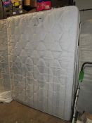 A DREAMLAND 'JASMINE' DOUBLE MATTRESS AND BASE