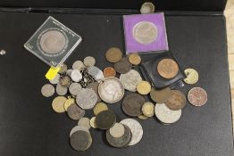 A SMALL BAG OF COLLECTABLE COINAGE