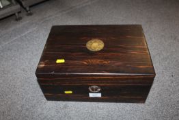 A LATE 19TH / EARLY 20TH CENTURY WRITING SLOPE