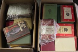 TWO BOXES OF ASSORTED VINTAGE BOOKS