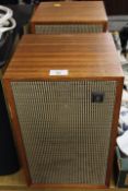 A PAIR OF VINTAGE JORDAN WATTS SPEAKERS ( UNTESTED )