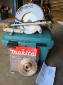 A MAKITA 5703R CIRCULAR SAW WITH CARRY CASE