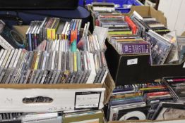 A LARGE QUANTITY OF ASSORTED CDS OVER FIVE TRAYS TO INCLUDE MANY PUNK EXAMPLES - UNCHECKED
