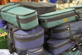 TWELVE ASSORTED CASED STUDENT TYPE VIOLINS - NOT CHECKED