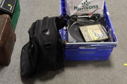 A SELECTION OF RECORD PLAYERS, STEREO TAPES ETC