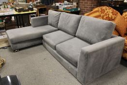 A MODERN CORNER SOFA