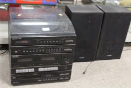 A FERGUSON HI-FI SYSTEM AND SPEAKERS