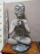 A LARGE MODERN ALIEN MODEL H-98 CM