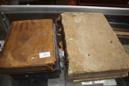 TWO VINTAGE BOOKS TO INCLUDE A COMMENTARY UPON THE OLD TESTAMENT AND A CIVIL HISTORY A NAPLES