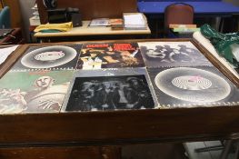 9 LP RECORDS TO INCLUDE 6 DIFFERENT QUEEN LPS, 2 DIFFERENT MICHEAL JACKSON LPS AND WAR OF THE WORLD