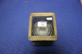 COMPASS IN A BRASS CASE