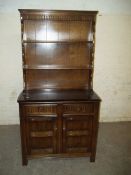 AN ERCOL STYLE OAK DRESSER
