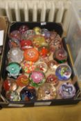 32 GLASS PAPER WEIGHTS