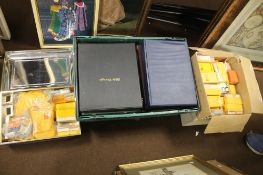 TWO BOXES AND ONE TRAY OF MIXED COLOUR SLIDES