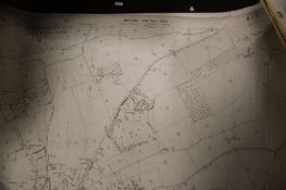 A ROLL OF VINTAGE MAPS DATED FROM EARLY 90S , TO INCLUDE WELSH EXAMPLES