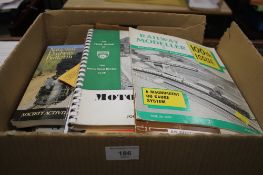 A TRAY OF RAILWAY RELATED BOOKS