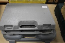 CASED PLUMBERS TOOL KIT TOGETHER WITH A GENERAL CASED TOOL KIT