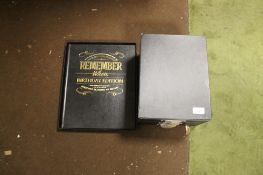 A REMEMBER WHEN NEWSPAPER HEADLINES OF THE DAY BIRTHDAY EDITION TOGETHER WITH A SMALL CARDBOARD 3