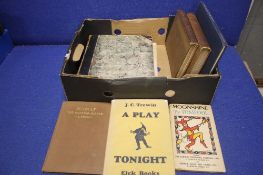 A BOB OF ASSORTED BOOKS, BEOWULF THE MONSTER SLAYER, A READING OF LIFE ,POEMS WRITTEN IN EARLY