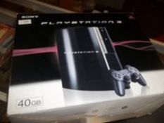 A BOXED PLAYSTATION 3 A/F