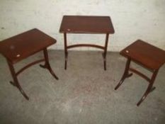 G PLAN NEST OF 3 TABLES