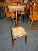 AN ARTS AND CRAFTS CHAIR
