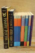A SMALL COLLECTION OF J K ROWLING BOOKS TO INCLUDE PAPERBACK HARRY POTTER EXAMPLES