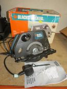 A BLACK AND DECKER CD600 CIRCULAR SAW