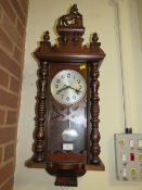 A POLARIS 31 DAY WALL CLOCK