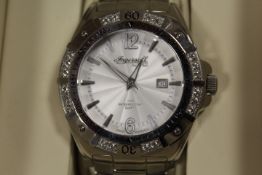 AN INGERSOLL GEMS PILOT WRISTWATCH IN PRESENTATION BOX