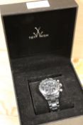 TOY - WATCH CHRONOGRAPH MENS WRISTWATCH IN BOX
