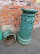 A CAST IRON TRAM POST BASE REMOVED FROM THE WOLVERHAMPTON - TETTENHALL ROUTE A/F