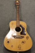 AN ARNOLD HOYER ACOUSTIC GUITAR A/F