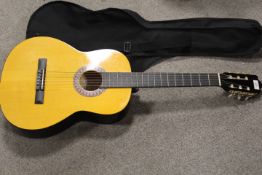 AN ENCORE ACOUSTIC GUITAR