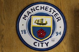 ***A MANCHESTER CITY SIGN**