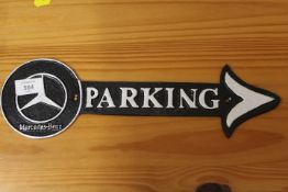 ***A MERCEDES PARKING ARROW**