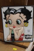 ***A BETTY BOOP AND COKE PLAQUE**