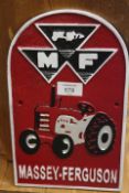 ***A LARGE MASSEY FERGUSON PLAQUE**