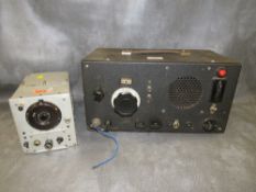 TWO MILITARY RADIO RECEIVERS TO INCLUDE A WESTERN ELECTRICAL BC-453-B (2)