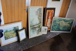 A QUANTITY OF ASSORTED PICTURES