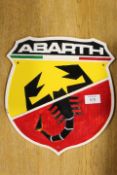 ***A FIAT ABARTH PLAQUE**