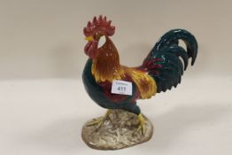 A BESWICK MODEL OF A LEGHORN COCKEREL