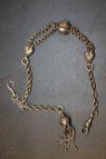 VICTORIAN ALBERTINA LADIES WATCH CHAIN BRACELET