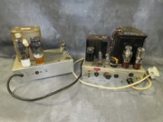 TWO CUSTOM MADE VALVE AMPLIFIERS (2)