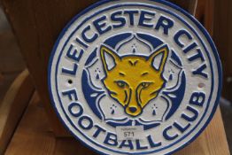 ***A LEICESTER CITY PLAQUE**