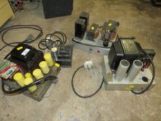 FOUR VINTAGE VALVE POWER SUPPLIES (4)